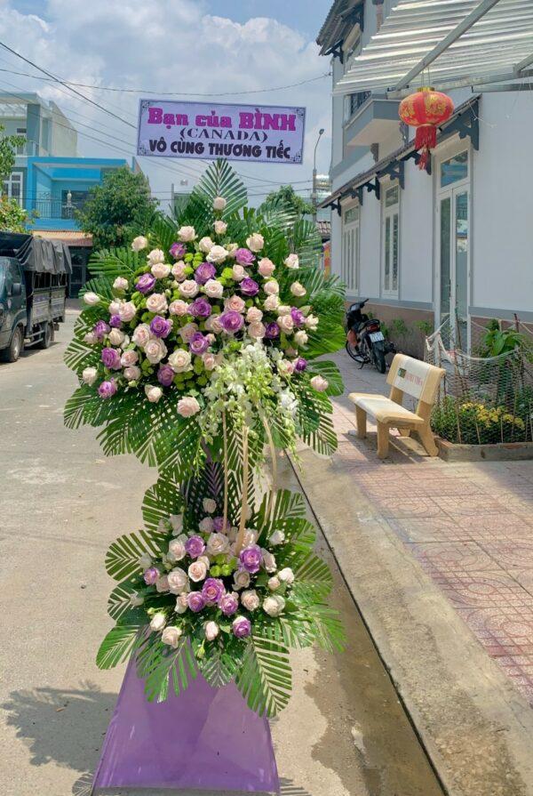 hoa đám tang trà vinh