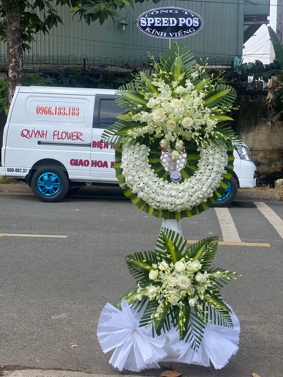 Vòng hoa đám tang - Đặt Hoa tang lễ 2022